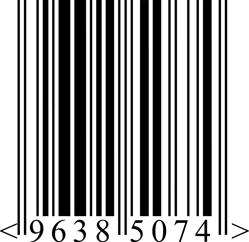 EAN 13 barcode