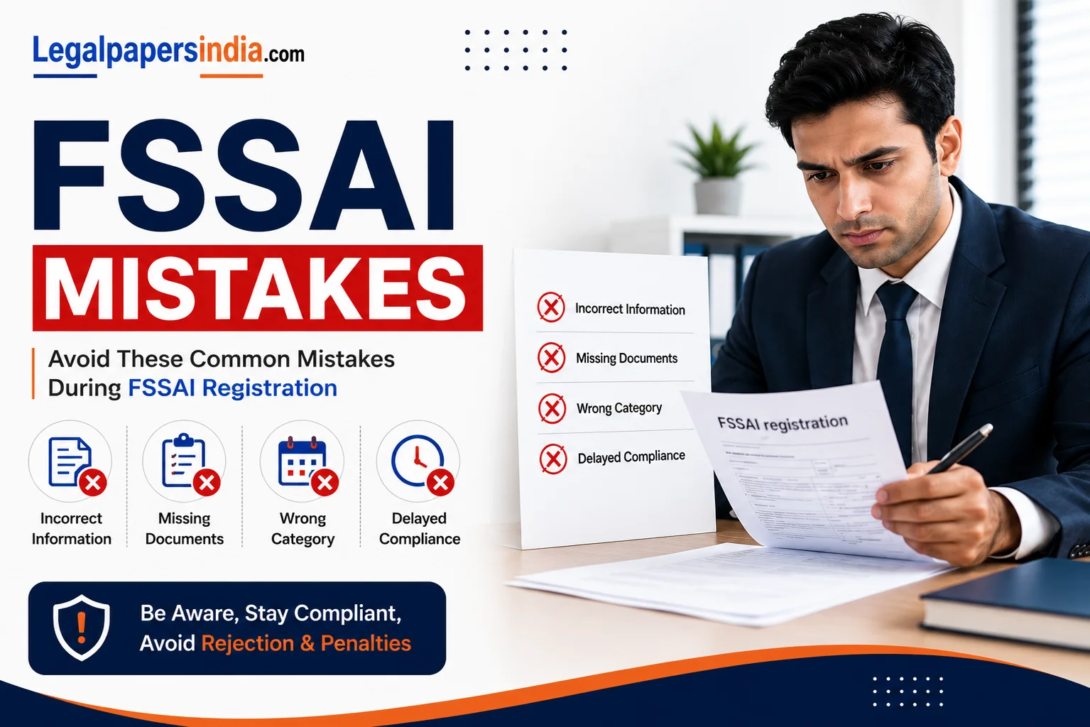 FSSAI Mistakes: What Usually Goes Wrong (and How to Avoid It)