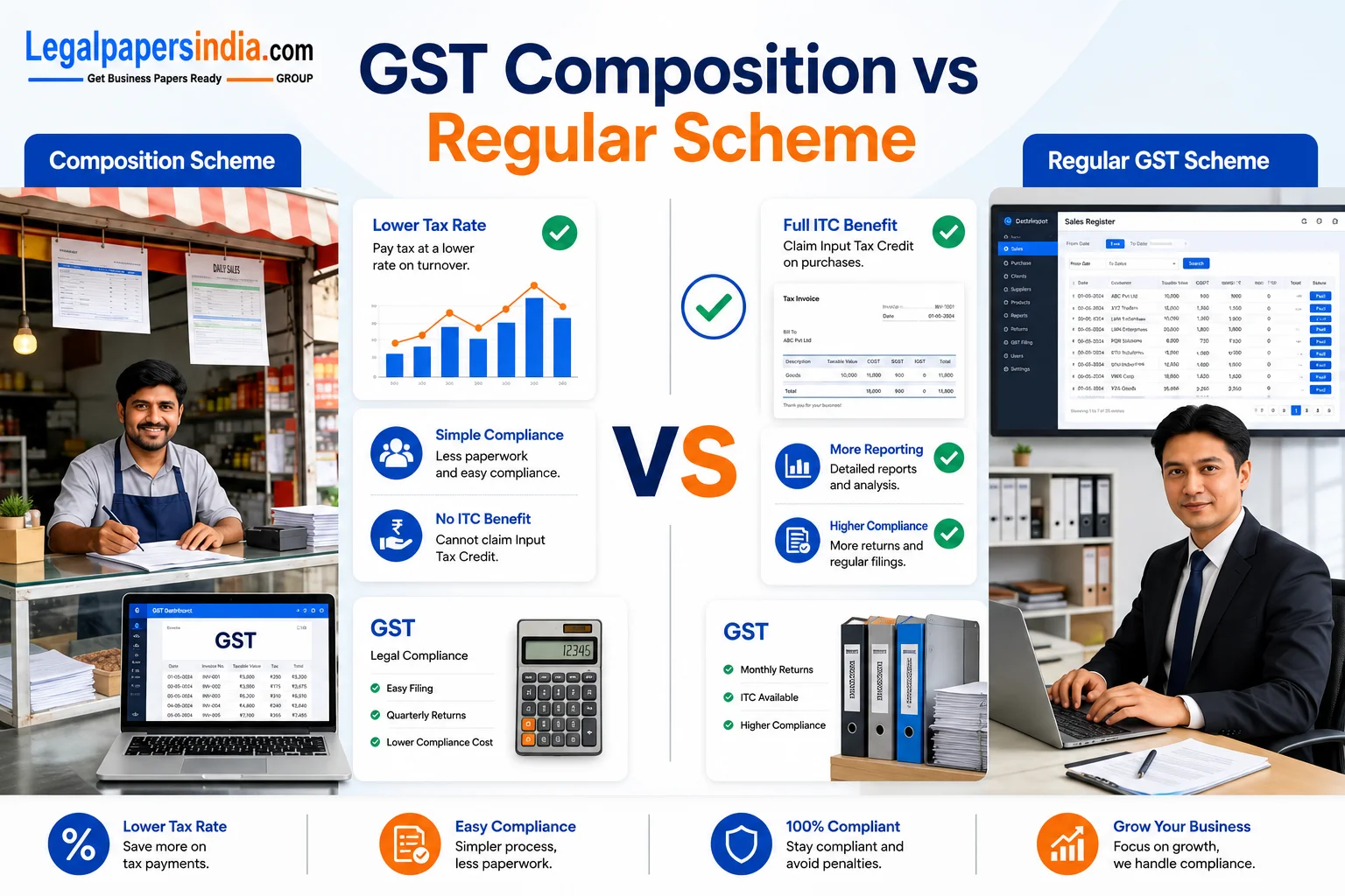 GST Composition vs Regular Scheme: Which One Actually Fits Your Business?