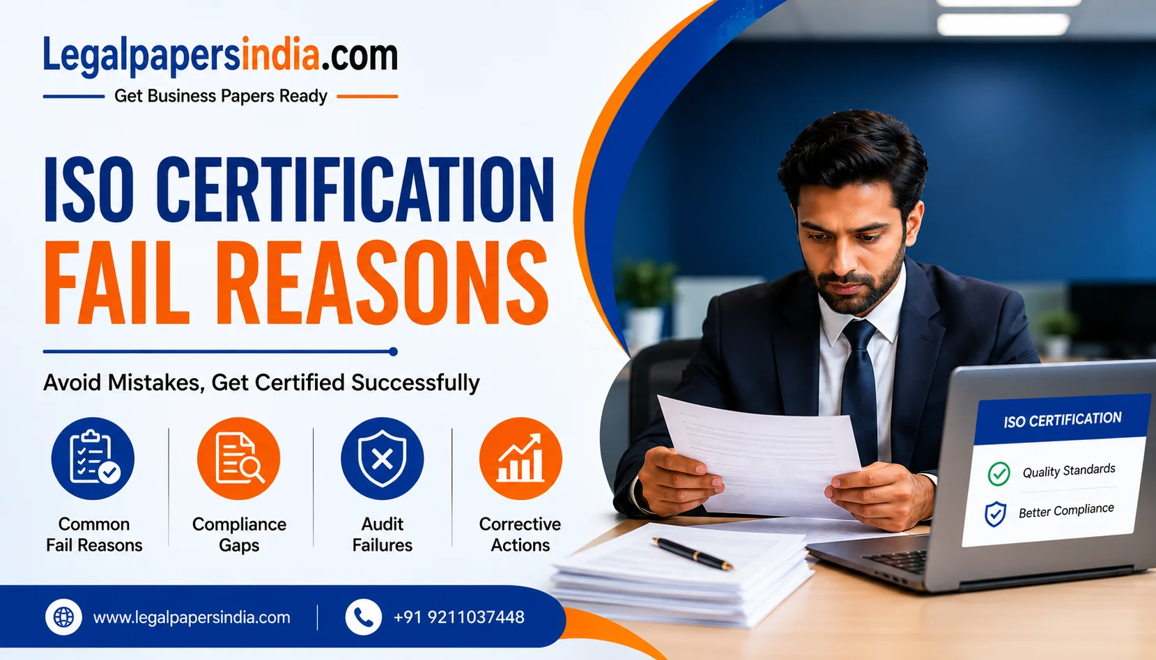 ISO Certification Fail Reasons
