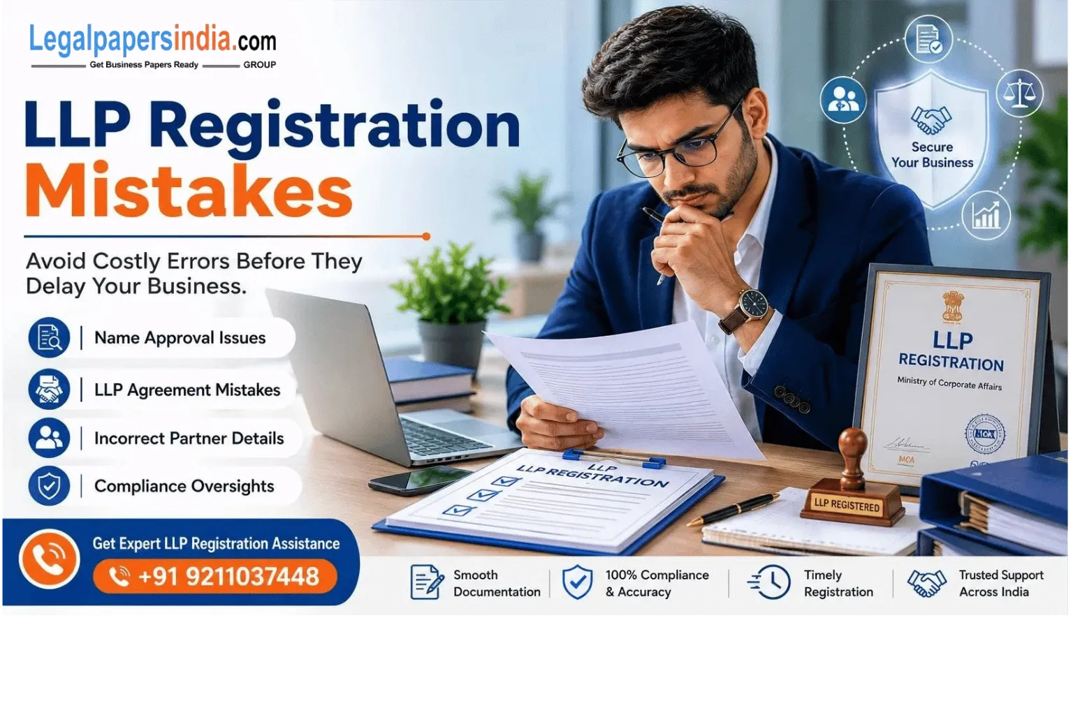 LLP Registration Mistakes: What People Often Miss Before It Becomes a Problem