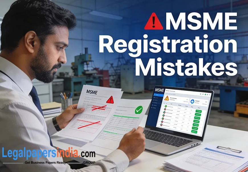 MSME Registration Mistakes: Costly Errors Businesses Commonly Make